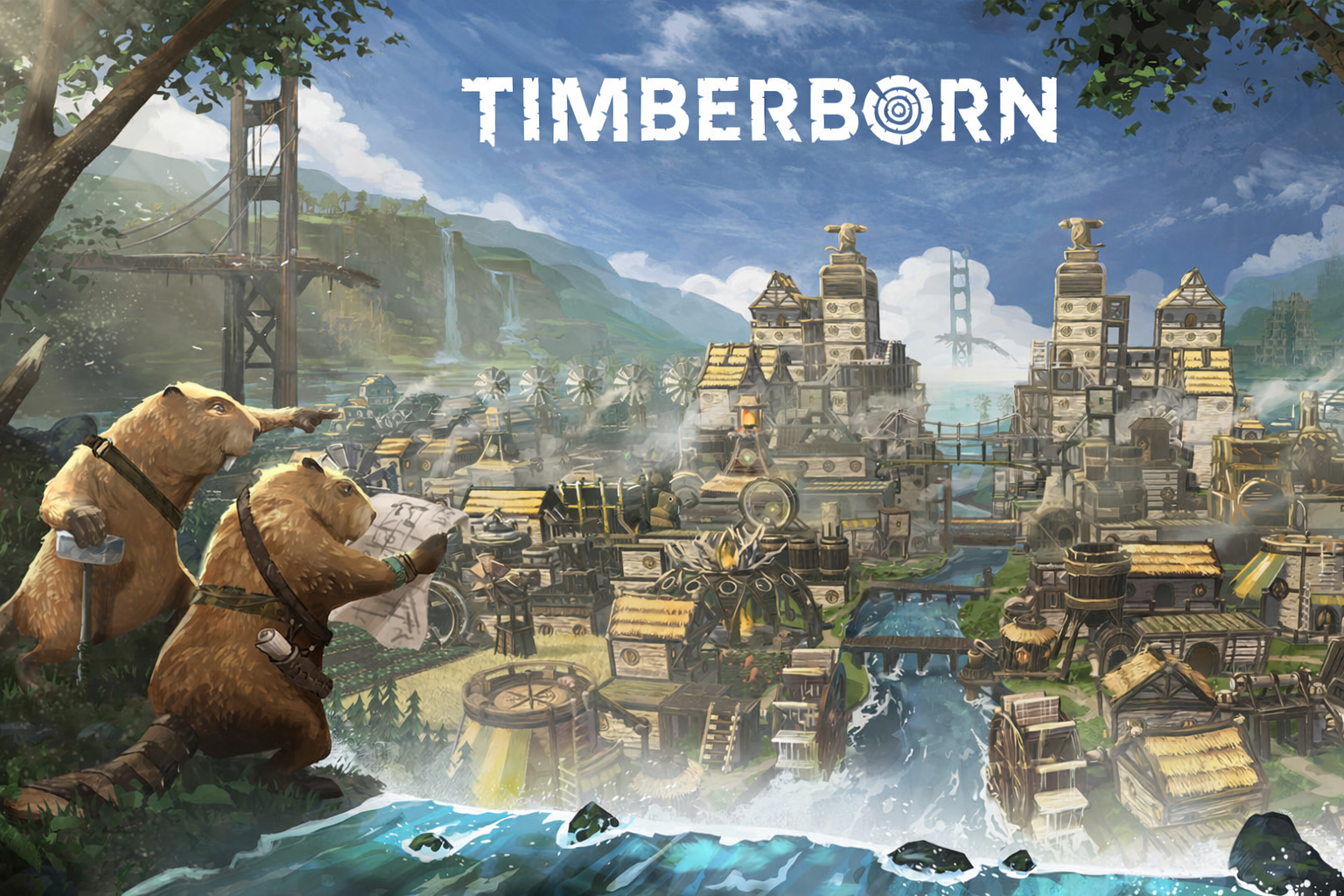 Timberborn: Build a Beaver Colony in a Post-Human World